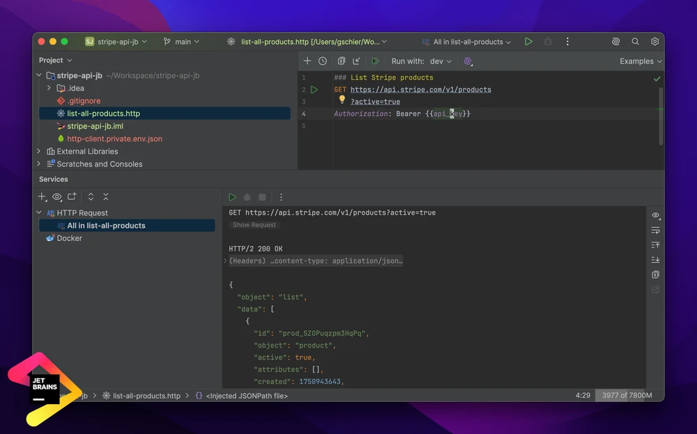 JetBrains HTTP Client