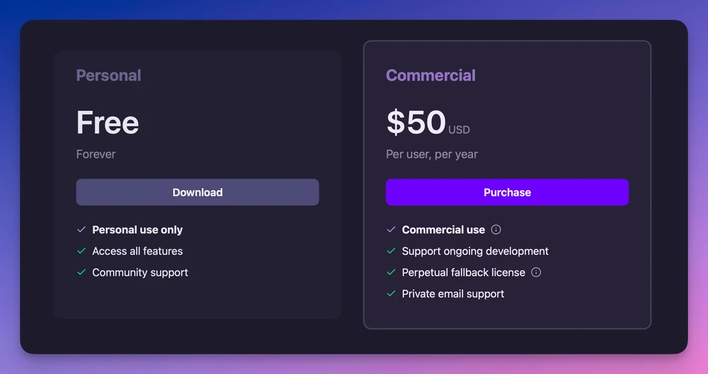 New pricing plans