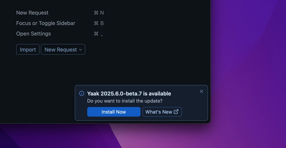 Update Notification