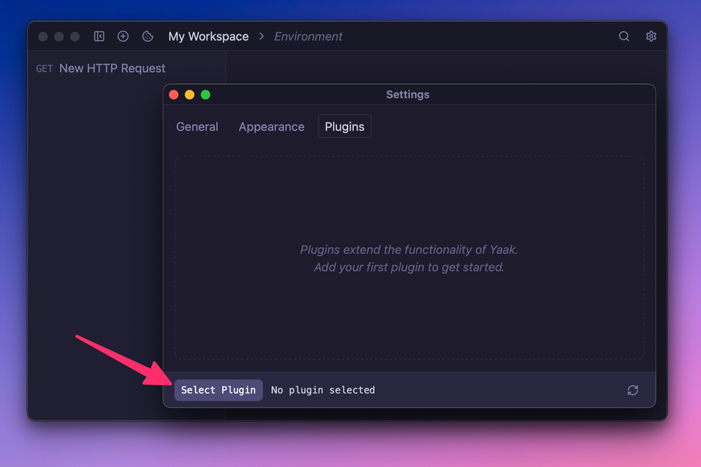 Plugins Quick Start | Yaak Docs